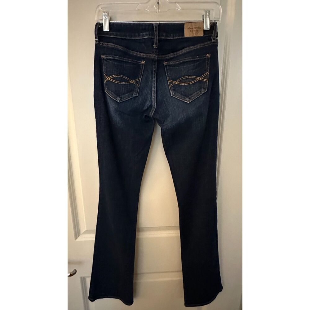 Abercrombie & Fitch Dark Wash Jeans Women's Sz 25w 33L